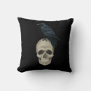 Recherche de le corbeau coussins Gothique