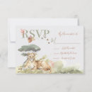 Recherche de lion réponses cartons Rsvp