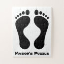 Recherche de un pied puzzles Pour enfants