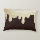 Recherche de chocolat blanc coussins Brun
