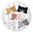 Recherche de curieux boutons et poignées de porte Chat