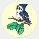 Recherche de geai autocollants Bleu