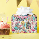 Recherche de les années 1950 papier cadeau Motif