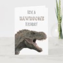 Recherche de t rex tyrannosaurus vœux cartes Dinosaure