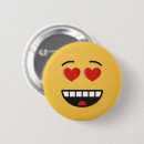 Recherche de visage souriant badges Coeur