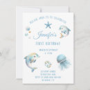 Recherche de ocean animal invitations Élégant