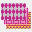 Recherche de jacquard papier cadeau Rose