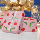 Recherche de cerises papier cadeau Pour enfants