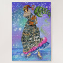 Recherche de patineur puzzles Fille