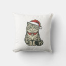 Recherche de chat père noël coussins Chaton