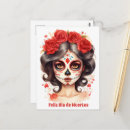 Recherche de calavera cartes postales Día de muertos