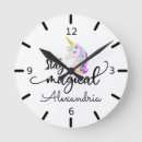 Recherche de licorne magique horloges Mignon