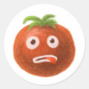Recherche de tomates autocollants Nourriture