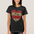 Recherche de red heart tshirts Typographie