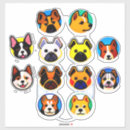 Recherche de toutou autocollants Chien