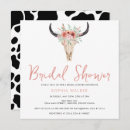 Recherche de cow bridal shower invitations Boho