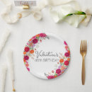 Recherche de fleurs tropicales assiettes en papier Toute personne