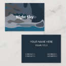 Recherche de nuit cartes visite Ciel