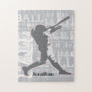 Recherche de baseball puzzles Batteur