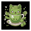 Recherche de thé vert posters Matcha