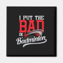 Recherche de badminton magnete Oiseau