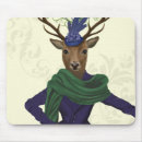 Recherche de cerf tapis souris Fleurs