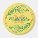 Recherche de paon magnets Décoratif