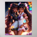 Recherche de manga fille posters Coloré