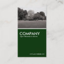Recherche de paysage vert cartes visite Modèle