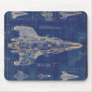 Recherche de vintage tapis souris Bleu