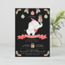Recherche de white elephant invitations Aquarelle
