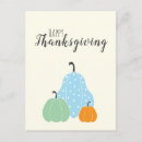 Recherche de bon thanksgiving cartes postales Typographie