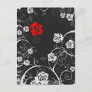 Recherche de rouge foncé cartes postales Pour elle