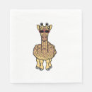 Recherche de doigt serviettes Girafe