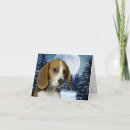 Recherche de noël beagle cartes postales Animaux
