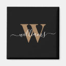 Recherche de initiales magnets Élégant