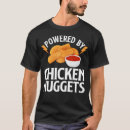 Recherche de chicken nuggets tshirts Drôle