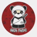 Recherche de panda rouge autocollants Mignon