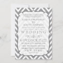 Recherche de chevron moderne invitations Classe