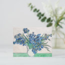 Recherche de iris de vincent van gogh cartes postales Vase avec iris