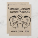 Recherche de égalité de mariage invitations Gay