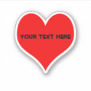 Recherche de rouge et blanc mariage autocollants Simple