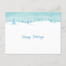 Recherche de arbre heureux cartes postales Hiver