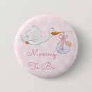Recherche de cigogne badges Baby shower