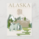 Recherche de etats unis vintage cartes postales Alaska
