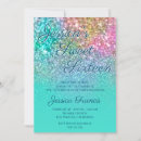 Recherche de mermaid 16ans anniversaire invitations Sweet sixteen