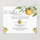 Recherche de cutie orange baby shower invitations Neutre genre