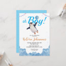 Recherche de pingouin de bébé invitations Toute personne