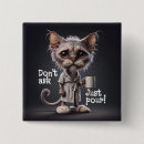 Recherche de chats carrés badges Café