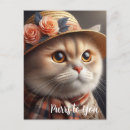 Recherche de amoureux les chats cartes postales Tabby